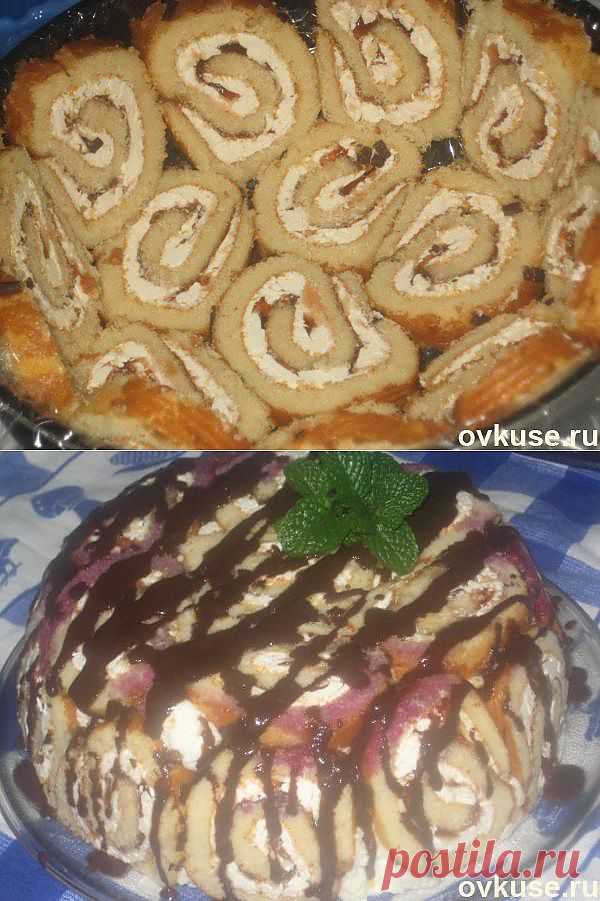 Десерт "КРАСНЫЕ ЯГОДЫ В СНЕГУ" с замороженными ягодами