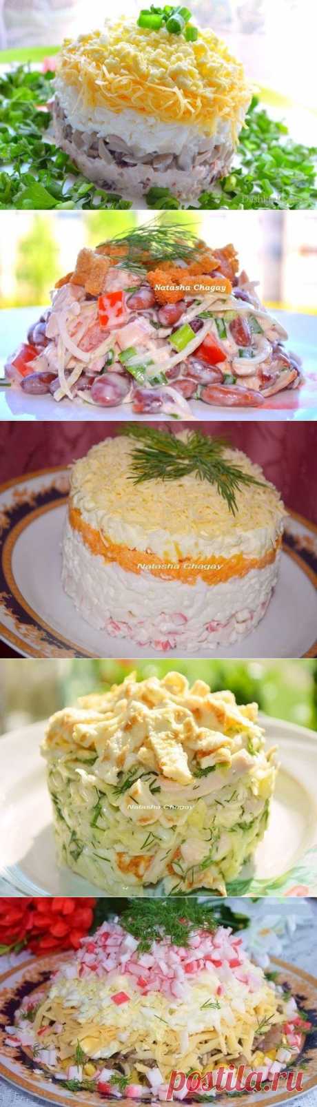 9 РЕЦЕПТОВ САМЫХ ВКУСНЫХ САЛАТОВ ОТ НАТАЛЬИ ЧАГАЙ