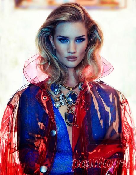 Потрясающая Рози Хантингтон-Уайтли (Rosie Huntington-Whiteley) в фотосессии Джеймса Макари (James Macari) для журнала Vogue Mexico (ноябрь 2014)
