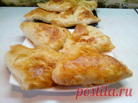Слоёные пирожки. Божественный вкус! Может каждый.