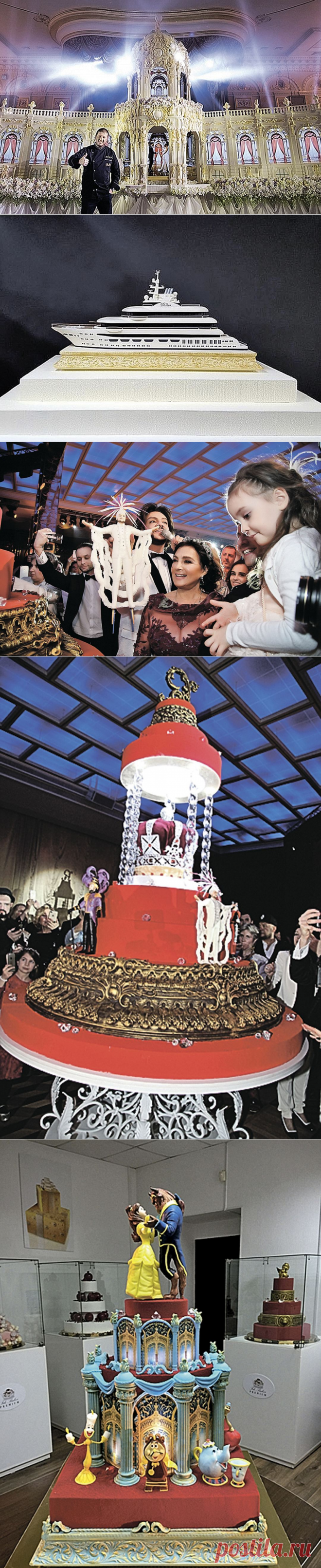 Торты кондитера Рената Агзамова: какие лакомства заказывают богатые и знаменитые