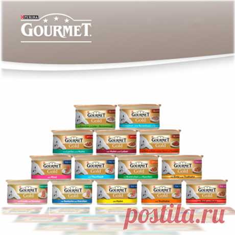 Gourmet (Гурме) Gold корм для кошек консерва 85гр