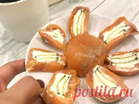 «Бомбочки из форели» для новогоднего
стола.