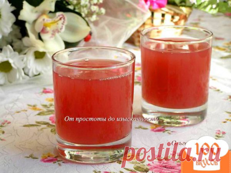 Мятный вишневый кисель - пошаговый рецепт с фото. Как приготовить.
