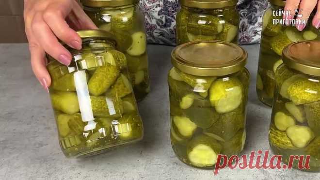 Видео Маринованные огурцы по фински на зиму_ я уже второе лето готовлю их тазами (никакой стерилизации) | OK.RU