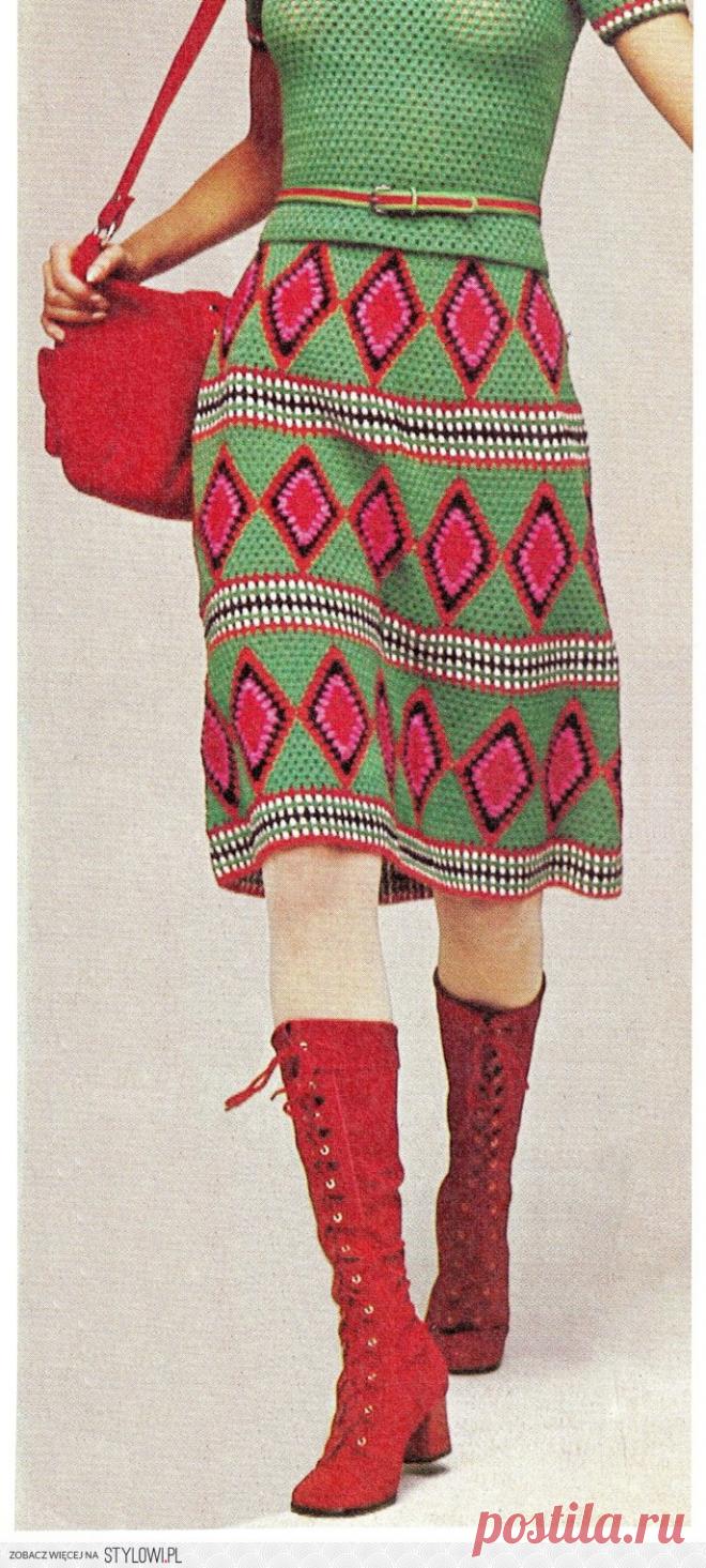 spódnica / szydełko na Stylowi.pl