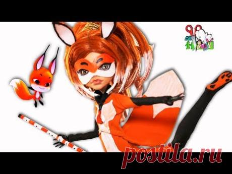 РЕНА РУЖ / КУКЛА ООАК ч.2 / АУТФИТ/ ЛЕДИ БАГ И СУПЕР-КОТ / Miraculous LadyBug/ Muza Rukodeliya 🌺