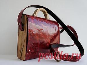 Делаем сумку из дерева и кожи. Часть 2 - Ярмарка Мастеров - ручная работа, handmade