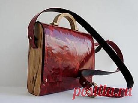 Делаем сумку из дерева и кожи. Часть 2 - Ярмарка Мастеров - ручная работа, handmade