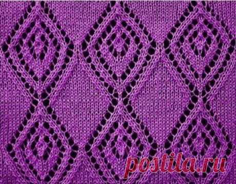 Весеннее вязание - ажуры спицами, которые стоит связать! | Вязалки Веселого Хомяка | Яндекс Дзен