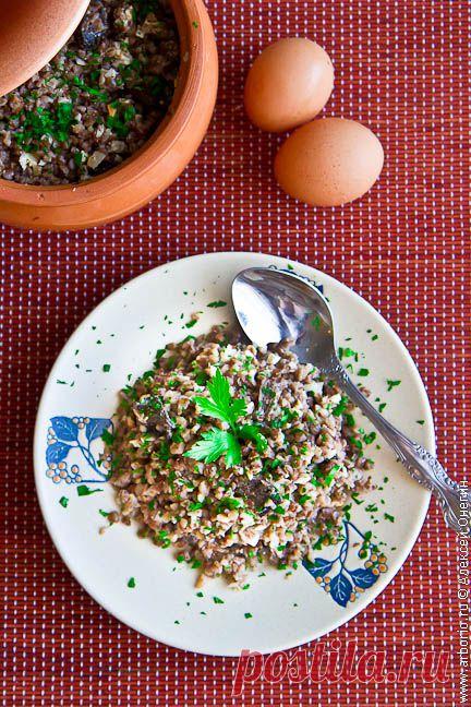 Гречневая каша с грибами | Кулинарные заметки Алексея Онегина