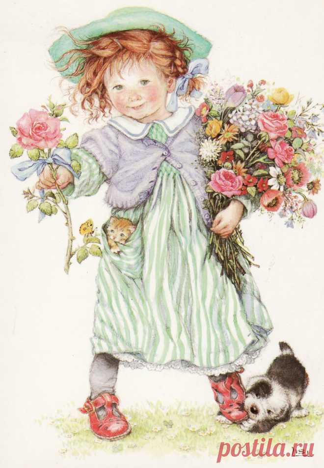 Детская страничка. Иллюстрации от Lisi Martin