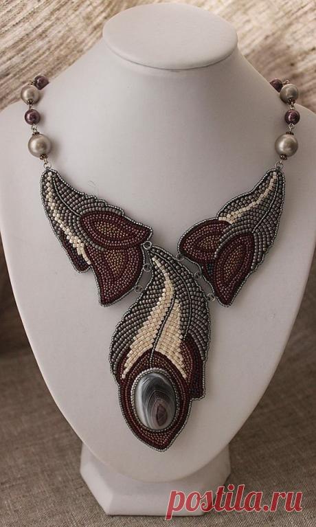 (44) Bead embroidery | Bead Embroidered Pendants