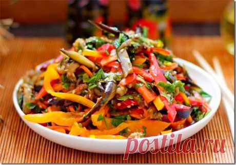 Баклажаны по-корейски - невероятно вкусный рецепт