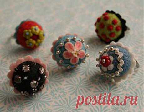 Мастер-класс: как сделать кольцо из войлока своими руками | P i r a k u