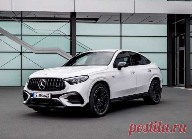 Mercedes-AMG GLC 43 и 63 Coupe 2024: фото, салон. характеристики