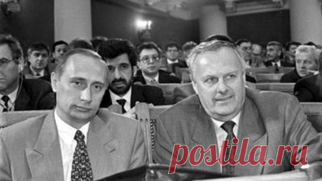 Анатолий Собчак о В.Путине за несколько дней до отъезда в Забугорье, 15 лет назад.