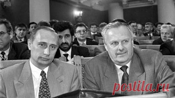 Анатолий Собчак о В.Путине за несколько дней до отъезда в Забугорье, 15 лет назад.