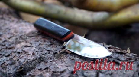 Классный кованый нож из старого метчика Из старого метчика для нарезания резьбы, который изготавливается из быстрорежущей стали или твердых сплавов, можно сделать классный кованый нож. Такой самодельный ножичек и на охоту с собой можно взять, и в хозяйстве пригодится.        При наличии кузнечного