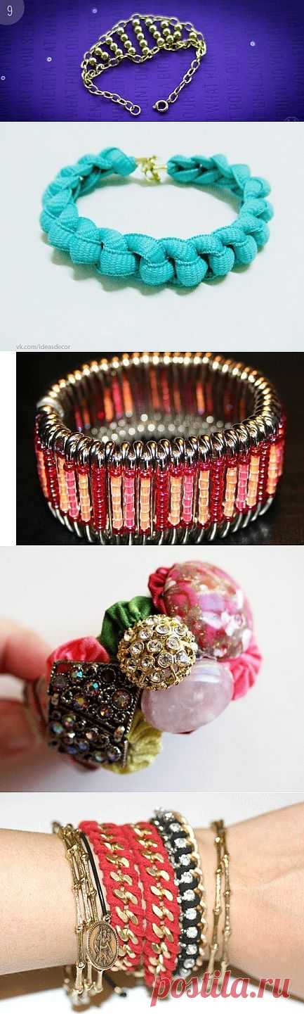 Браслеты своими руками для начинающих, фото, видео, схемы, мастер класс. Как сделать своими руками браслет