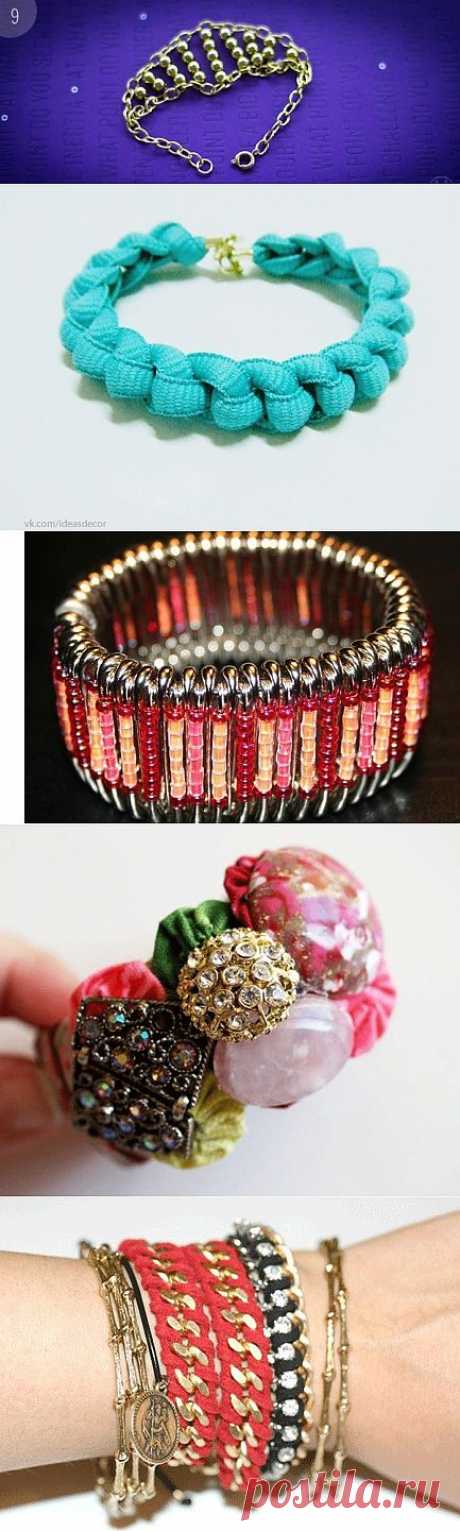 Браслеты своими руками для начинающих, фото, видео, схемы, мастер класс. Как сделать своими руками браслет