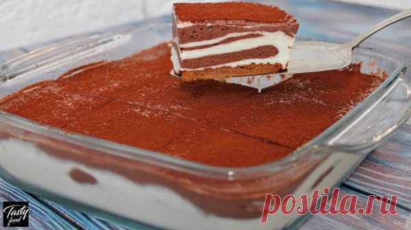 БЕЗ ДУХОВКИ! Торт "Зебра" на ВКУС КАК ПЛОМБИР! | Вкусные кулинарные рецепты