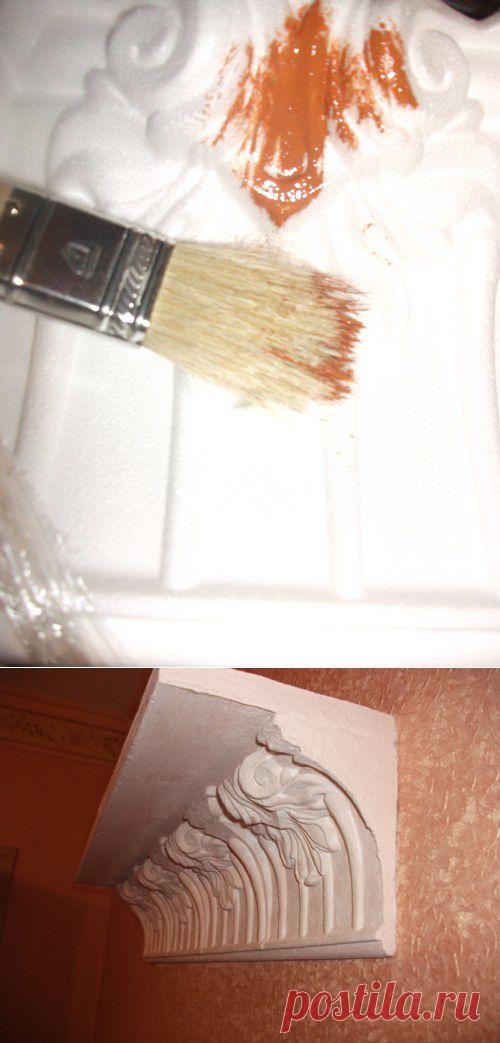 Полка, как интерьерное украшение для стен. Сделано своими руками. | SamSdelay.RU