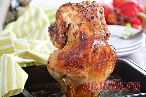 Курица на банке