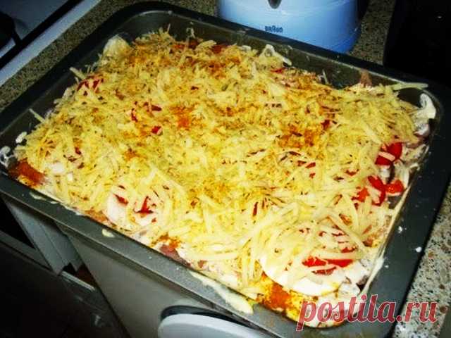 САЛАТ МАМЗЕЛЬ - ПАЛЬЧИКИ ОБЛИЖЕШЬ. Вкуснотища необыкновенная!: Горячая тарелка