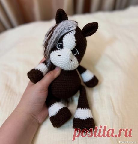 Лошадка крючком. МК | Вязаные игрушки. Мастер-классы, схемы, описание. Свяжем лошадку