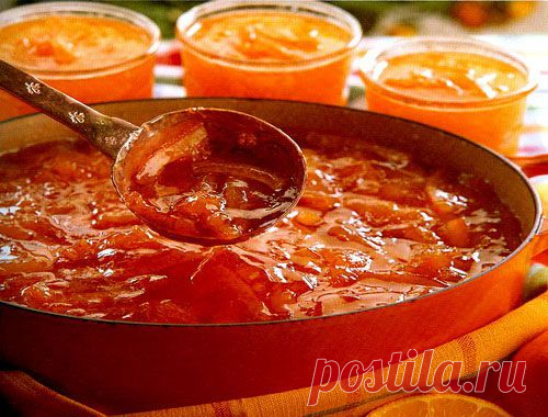 Мармелад из груш и апельсинов