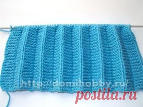 Новости.вязание с эффектом плиссе.