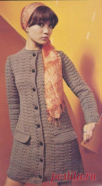 Пальто и куртки. Схемы вязания