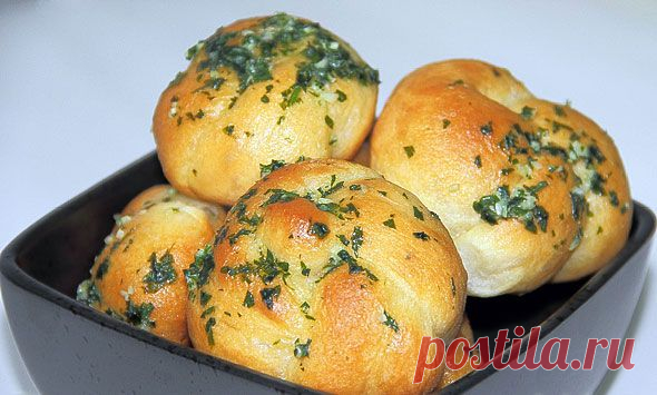 Чесночные узелки.