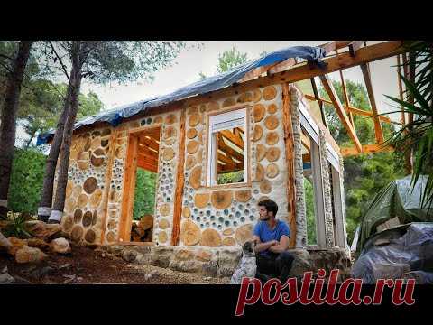 6 Months Building My Cabin Alone in the Woods / Building my dream house