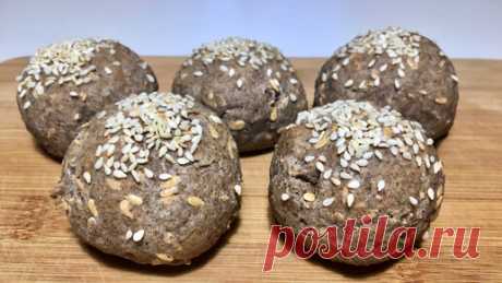 АРОМАТНЫЕ БУЛОЧКИ из льняной муки | Вкуснота в простоте | Дзен