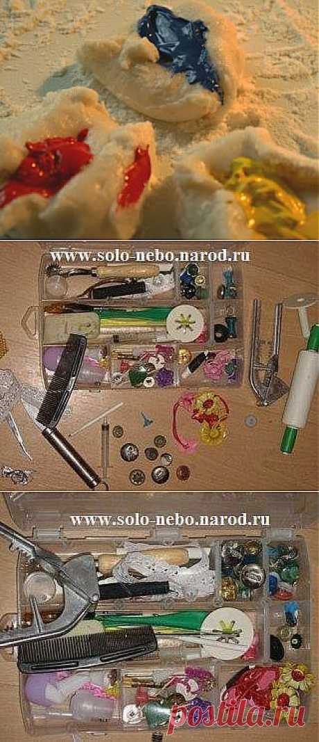 ХИТРОСТИ соленого теста.