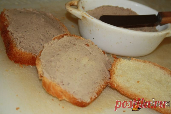 Домашний печеночный паштет.