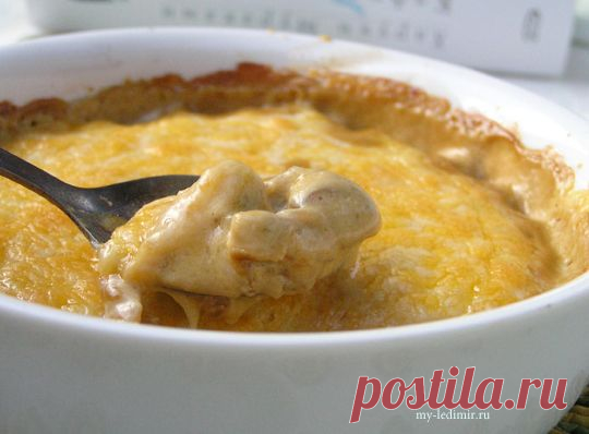 Жюльен в микроволновке, кулинарный рецепт