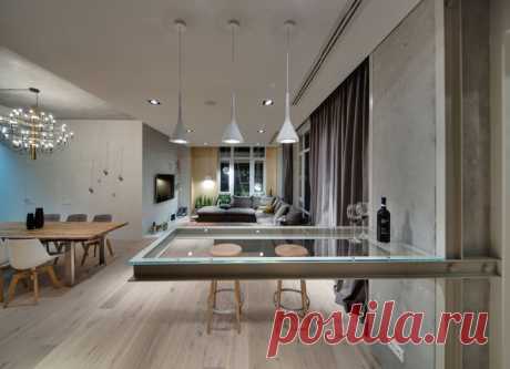 Houzz Украина: Современная квартира с элементами лофта