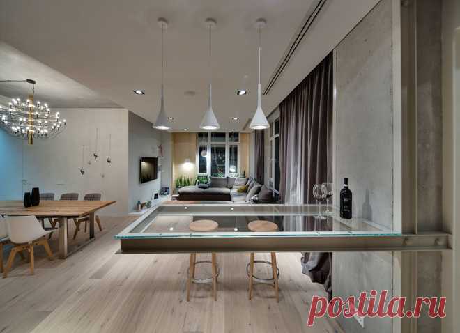 Houzz Украина: Современная квартира с элементами лофта