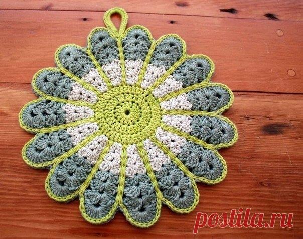 Ромашка - прихватка