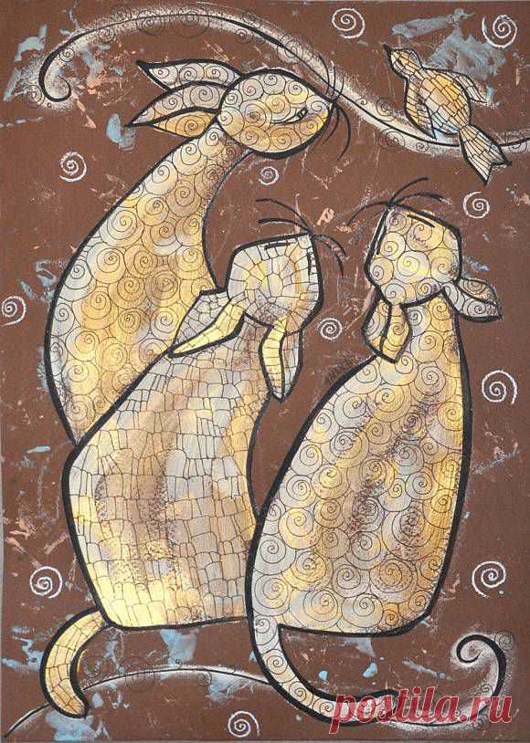 ”Ценители прекрасного”, автор 4mara-Марина Чайковская. Артклуб Gallerix