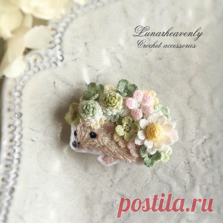 Изящное вязание крючком от японской мастерицы Lunarheavenly | Создавай сам | Яндекс Дзен