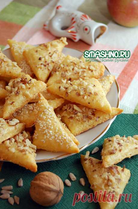 Закусочное печенье с сыром. Вкусные печеньки своими руками.