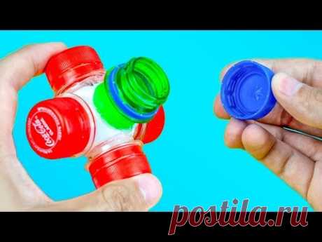 20 ПОЛЕЗНЫХ ИДЕЙ С КОЛПАЧКАМИ ДЛЯ БУТЫЛОК - YouTube