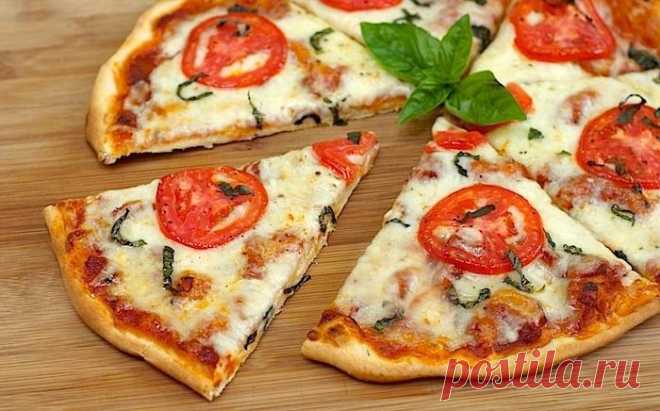 Вкусное и тонкое тесто для пиццы