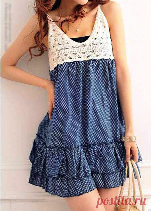 И снова микс Ткани и Крючка! Много Идей. | Вязаный Смак | Яндекс Дзен