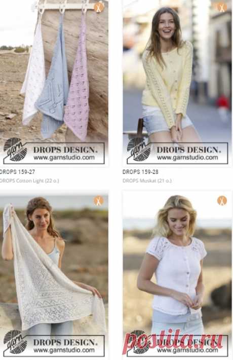 DROPS 159 ☼ 42 МОДЕЛИ (ПЕРЕВОДЫ И СХЕМЫ) / ЖУРНАЛЫ и КНИГИ - самое популярное и интересное