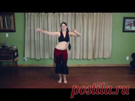 Tribal Belly Dance Lessons - Circle Step in WildCard BellyDance ITS - YouTube